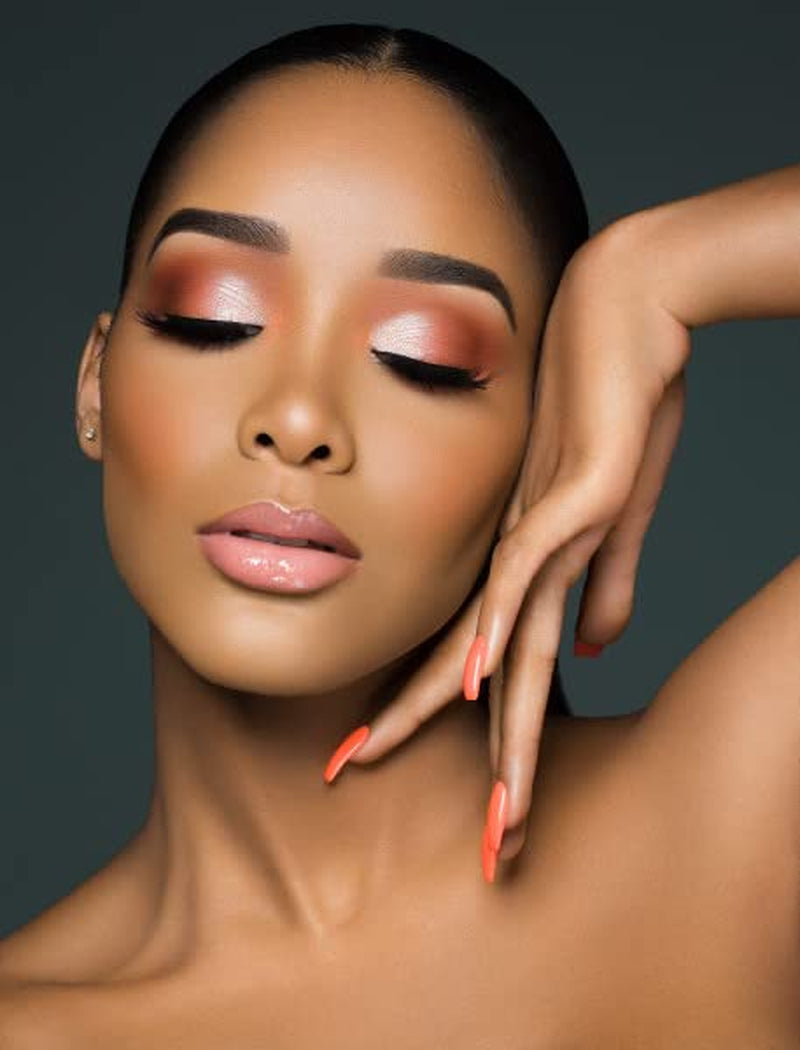 the Nubian 3 Corals - Peachy, Shades of 12, Neutrals Eyeshadow Palette, Professional Eye Makeup, Pigmented Eyeshadow Palette, Makeup Palette for Eye Color & Shine