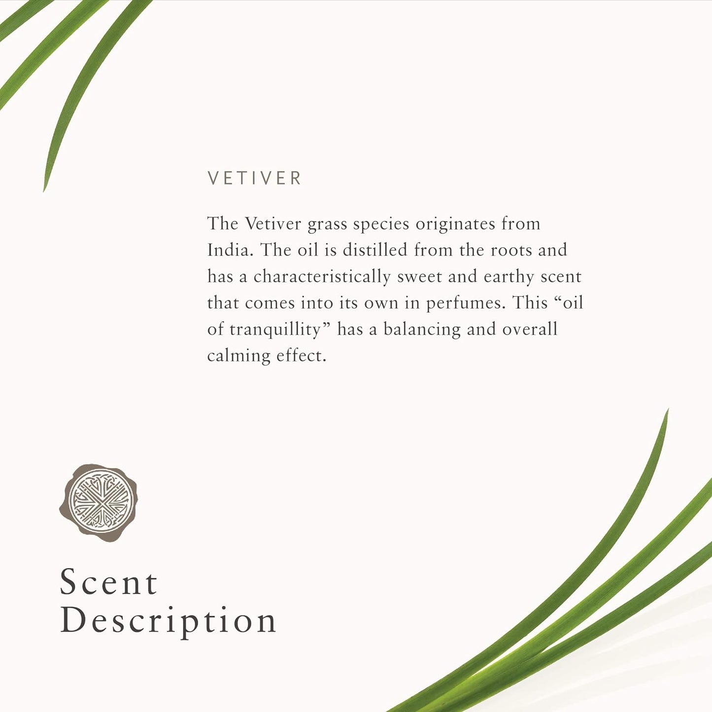 Oriental Vetiver Scented Candle 12.7 Ounce, 12.7 Oz.
