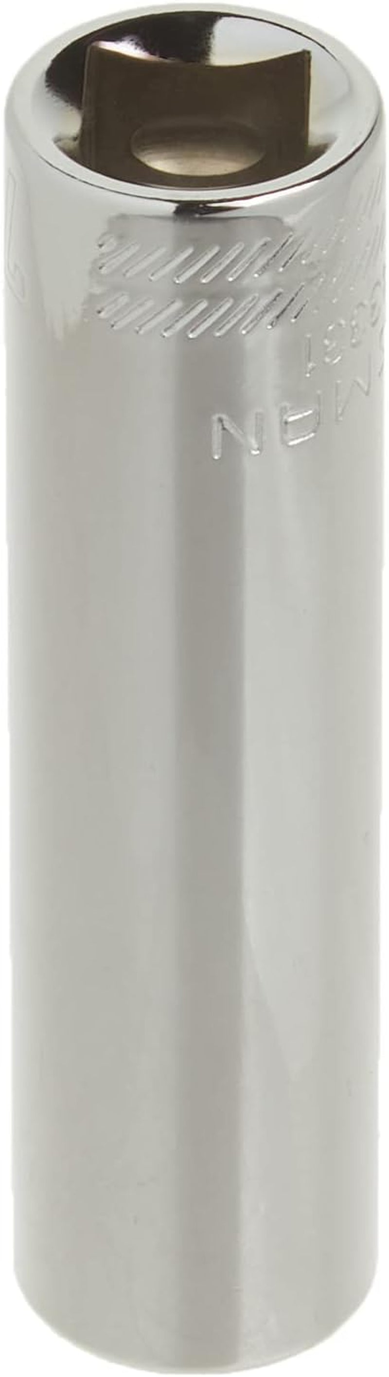 Deep Socket, SAE, 3/8-Inch Drive, 7/16-Inch, 6-Point (CMMT43331)