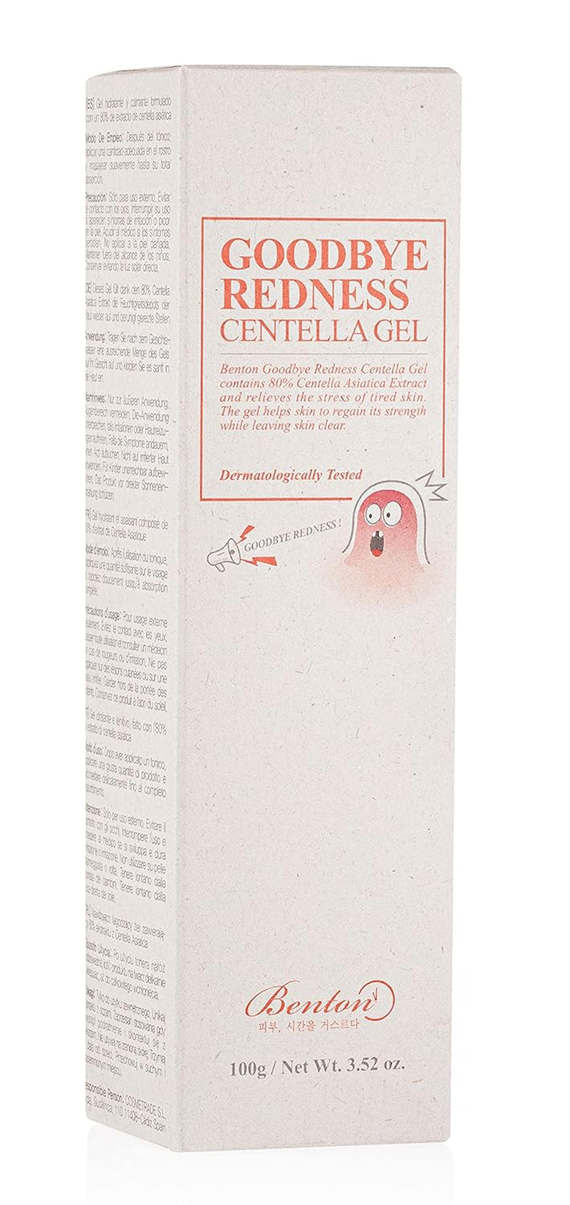 Goodbye Redness Centella Gel - Centella Asiatica Extract, Soothing Care(100G)