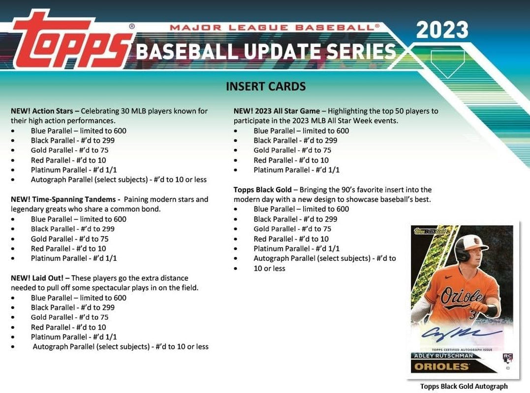 2023 Update Series Baseball Relic Value Blaster Box 84 Cards per Box Superior Sports Investments Exclusive!
