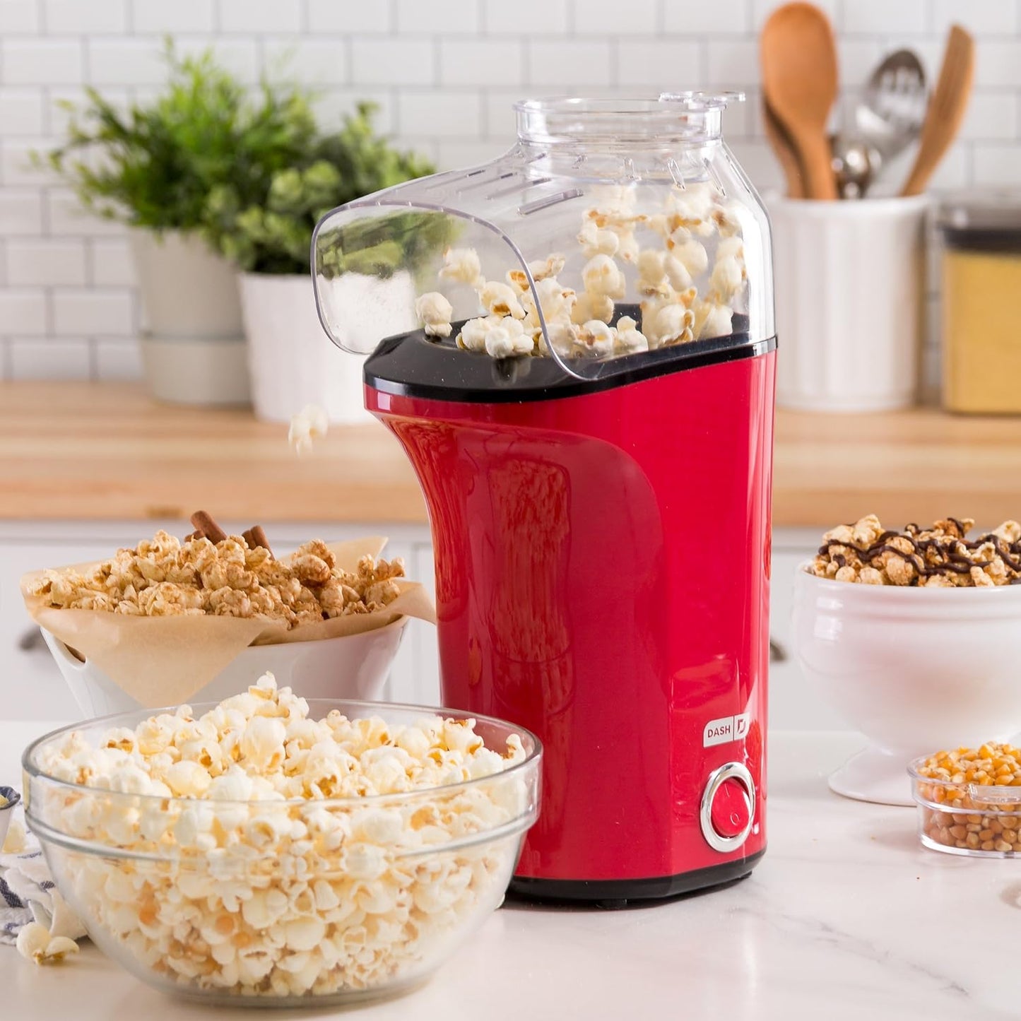 DAPP150GBRD04 Popcorn Machine, Red