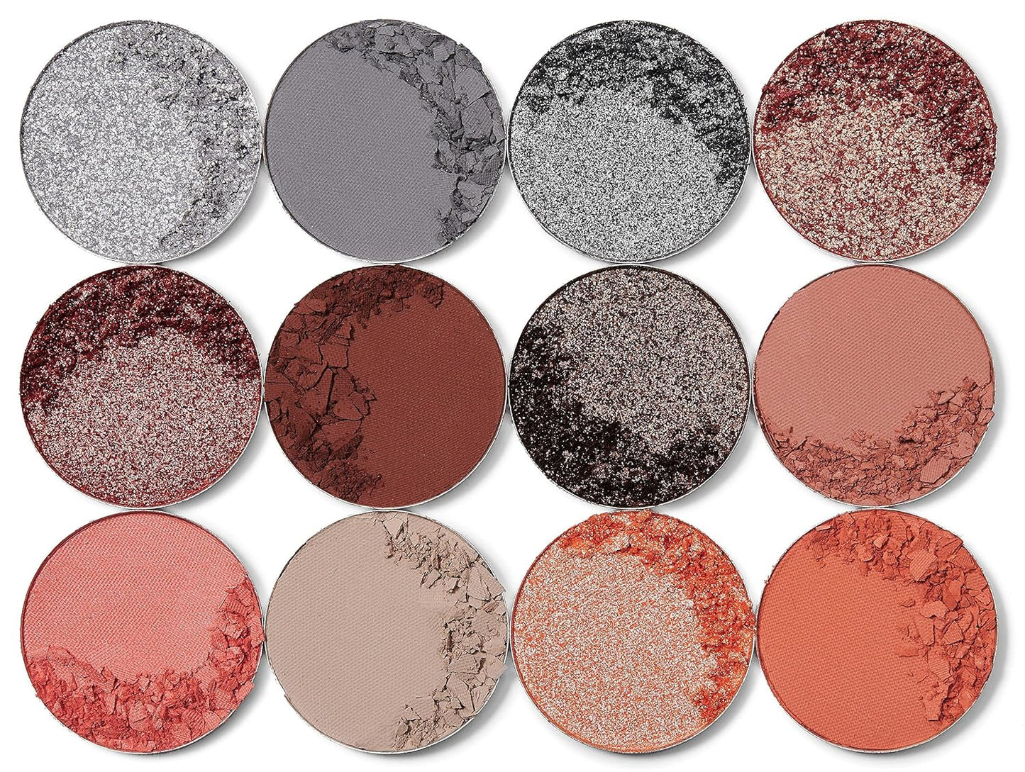 the Nubian 3 Corals - Peachy, Shades of 12, Neutrals Eyeshadow Palette, Professional Eye Makeup, Pigmented Eyeshadow Palette, Makeup Palette for Eye Color & Shine