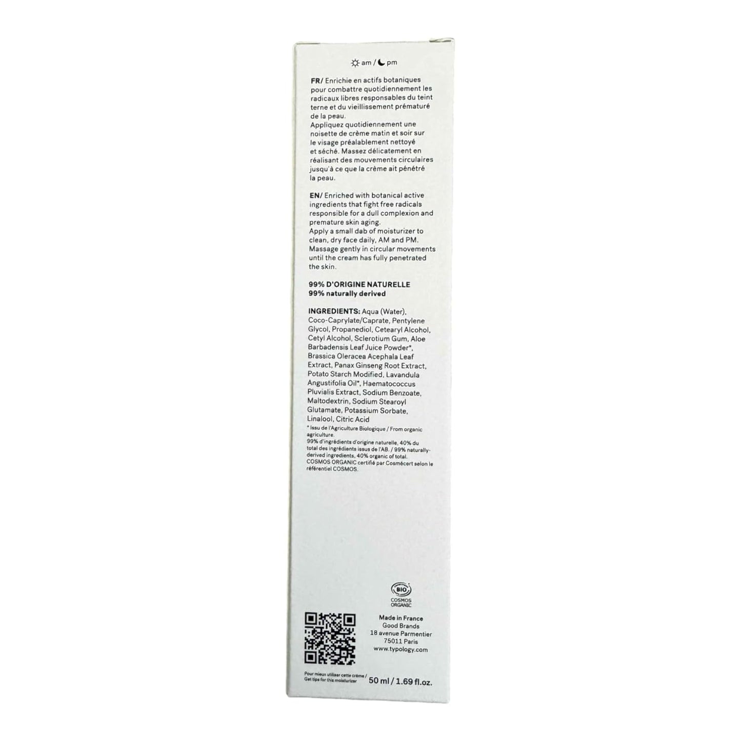 P40 - Antioxidant Moisturizer with Carotenoids + Organic Lavender Extract | 50Ml/1.69 Fl Oz