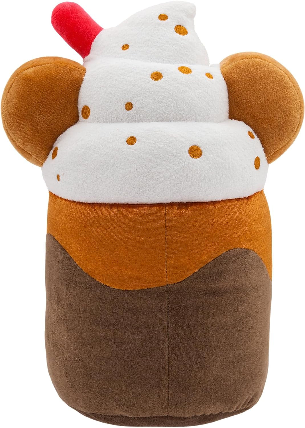 Store Official Munchlings Plush: 16-Inch Mickey Mouse as Iced Cookie Latte - Classic Couplings Collection - Ultra-Soft & Huggable Toy for Fans & Kids