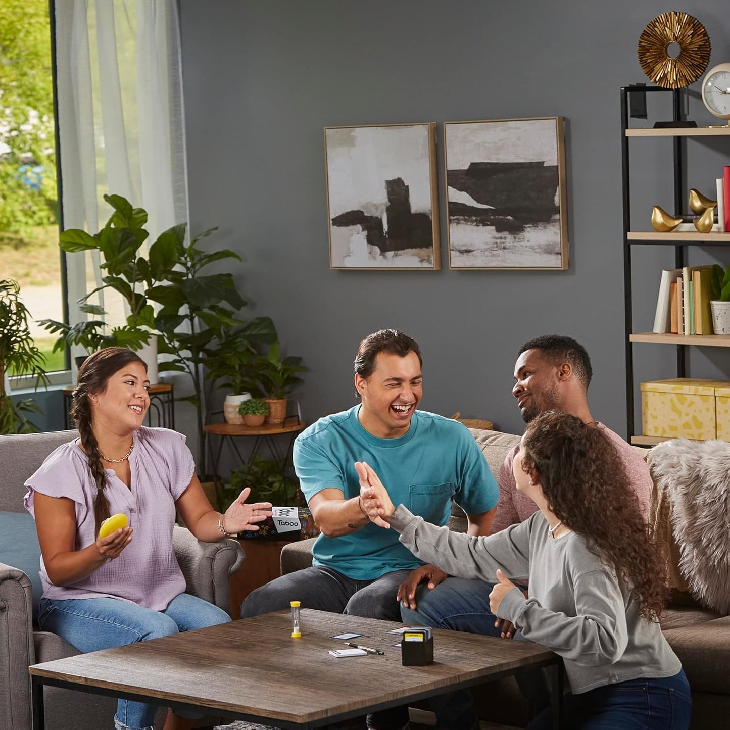 Taboo Classic Game, Party Word Guessing Game for Adults and Teens, Board Game for 4+ Players Ages 13 and Up