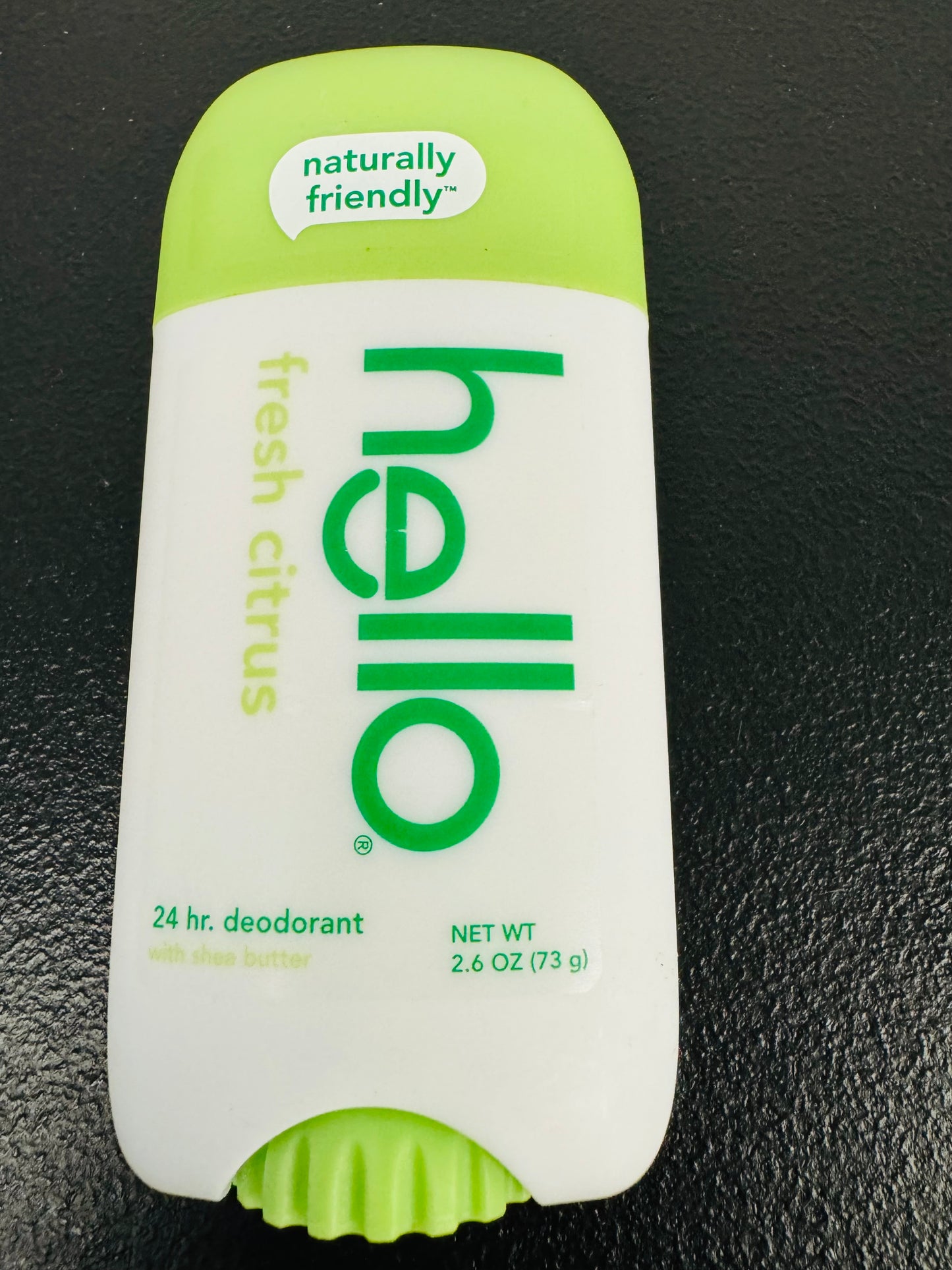 Shea Butter Fresh Citrus Deodorant for Women and Men, Aluminum Free, Baking Soda Free, Parabens Free, 24 Hour Protection, 2.6 Ounce