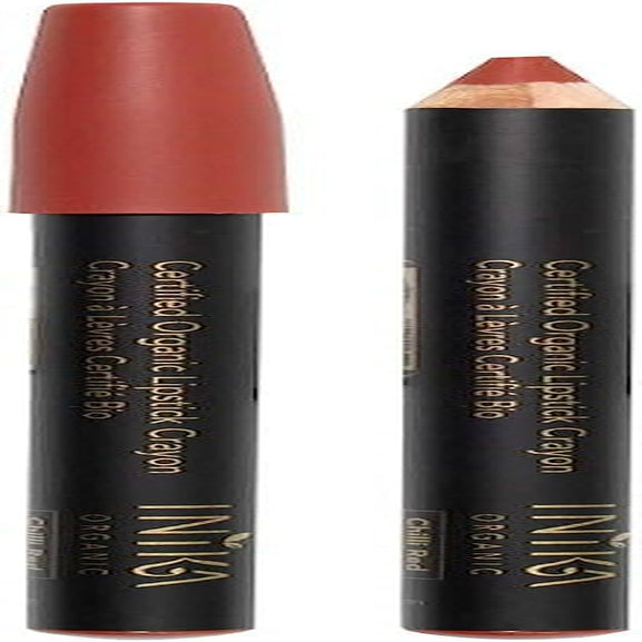 Organic Chili Red Lipstick Crayon, 0.11 OZ