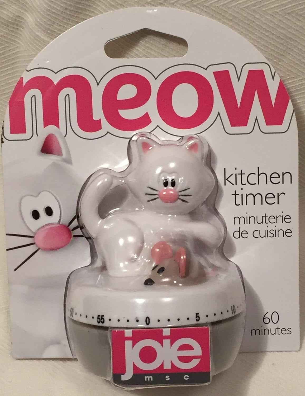 Joie Meow Cat 60-Minute Kitchen Timer Home Decor Products