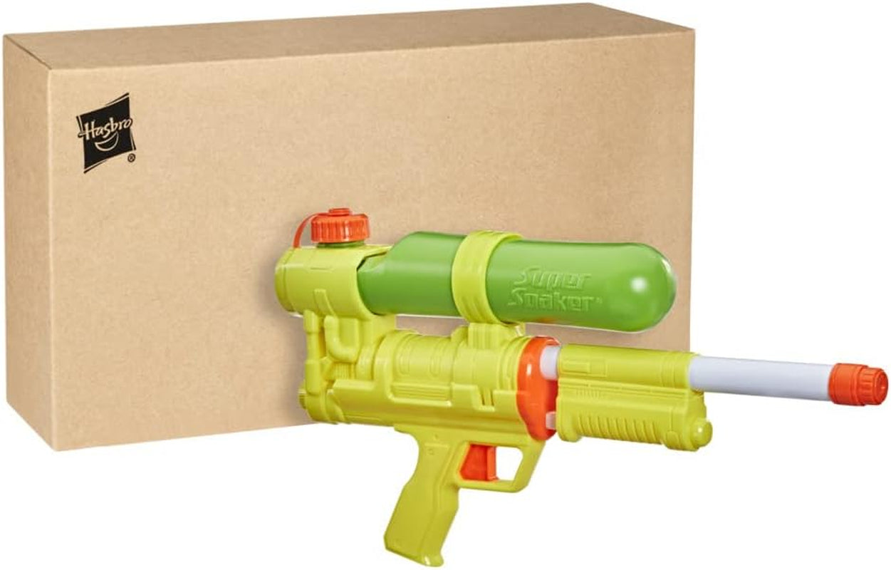 F1972FF1 Nerf Super Soaker XP50-AP Blaster, Tank Made with Recycled Plastic, Air-Pressurized Continuous Water Blast