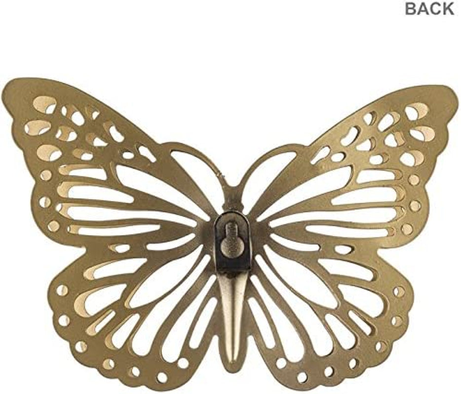 Gold Metal Butterfly Wall Decor