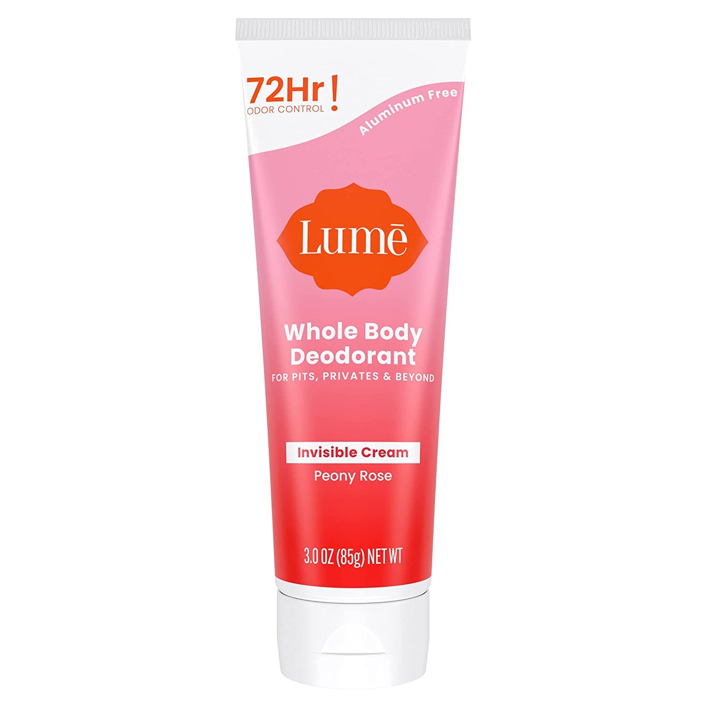 Whole Body Deodorant - Invisible Cream Tube - 72 Hour Odor Control - Aluminum Free, Baking Soda Free, Skin Safe - 3.0 Ounce (Lavender Sage)