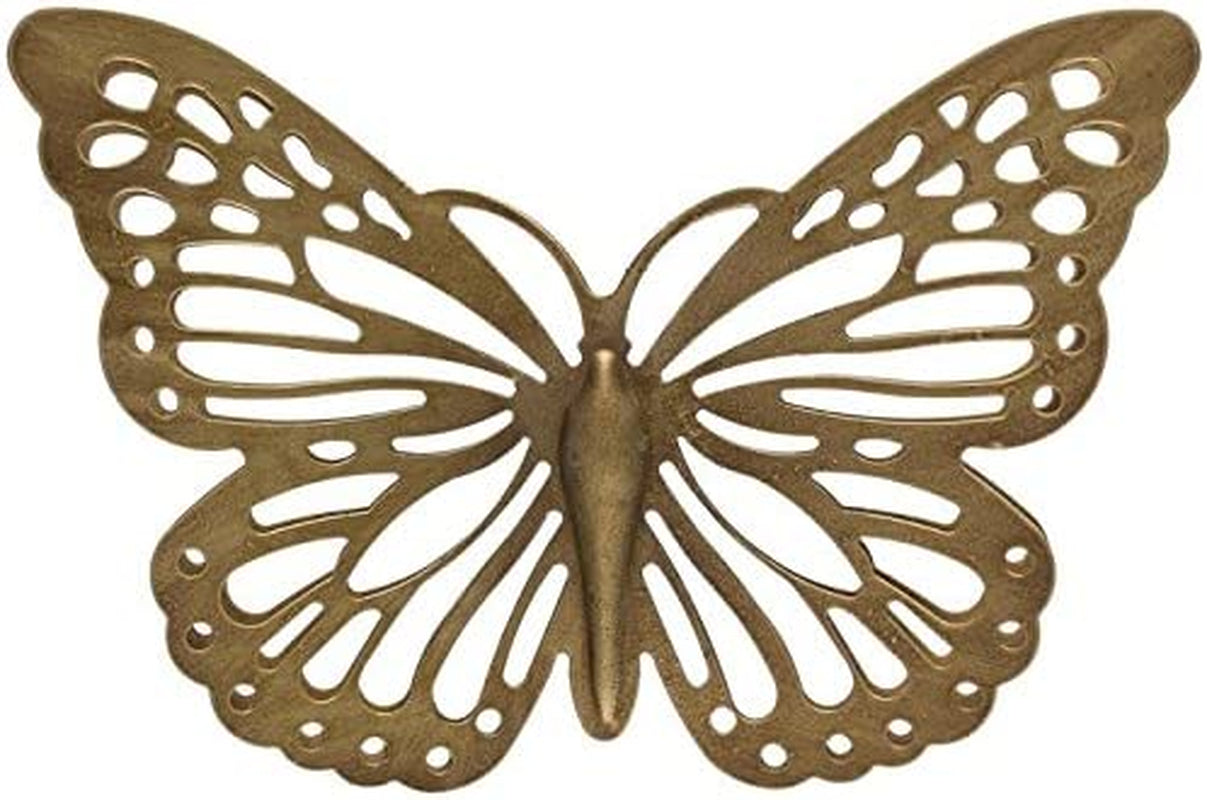 Gold Metal Butterfly Wall Decor