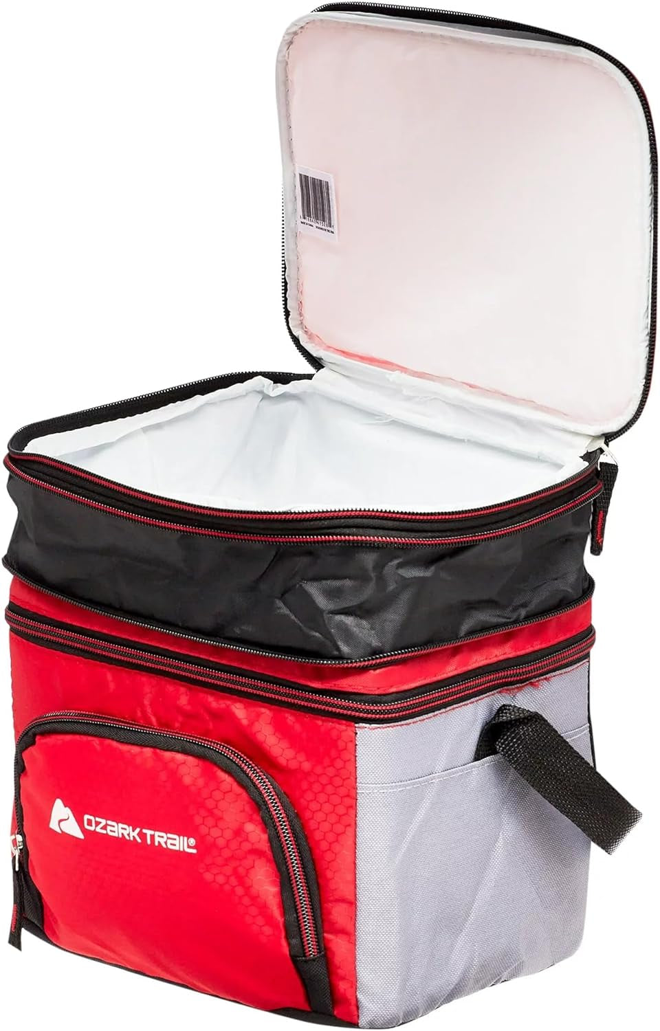 Small 6 Can Cooler Bag Lunch Bag Insulated Tote Bag Soft Sided Thermal Bag for Men/Women/Work/Lunch/Fishing/Golfing/Beach/Camp/Picnic (Red)