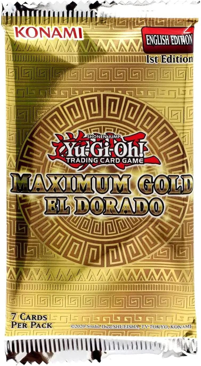 Yugioh Maximum Gold El Dorado Booster Sealed Display Box: 5 Mini-Boxes (20 Total Booster Packs!)