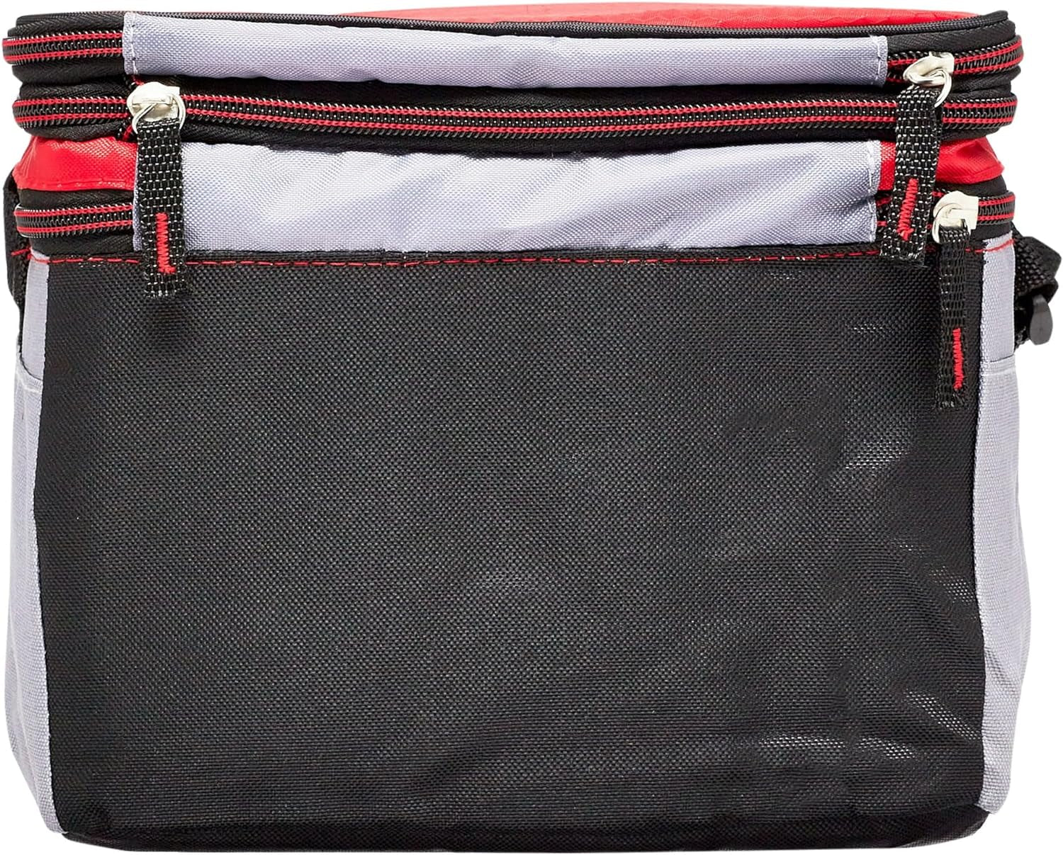 Small 6 Can Cooler Bag Lunch Bag Insulated Tote Bag Soft Sided Thermal Bag for Men/Women/Work/Lunch/Fishing/Golfing/Beach/Camp/Picnic (Red)