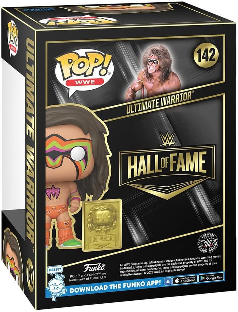 Pop! WWE: Ultimate Warrior with Plaque (Gamestop Exclusive)