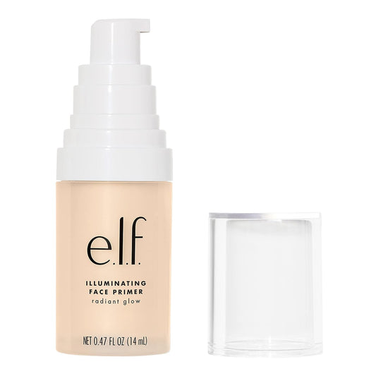 Cosmetics Illuminating Face Primer, Use as a Base for Your Makeup, Leaves Skin Glowing, 0.47 Fl. Oz.