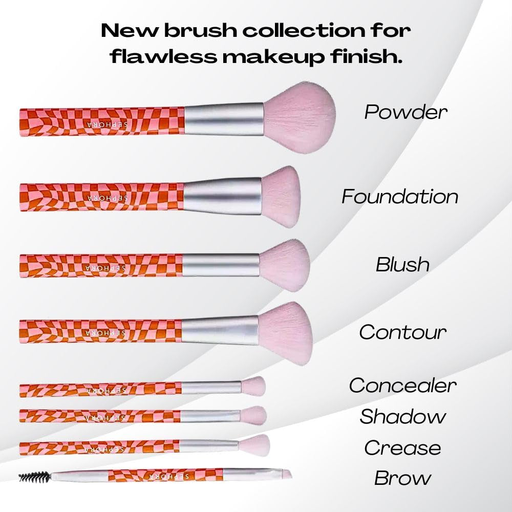 COLLECTION 8-Piece Face and Eye Brush Set