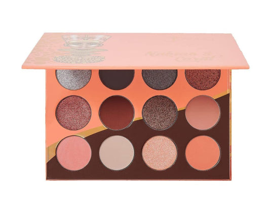 the Nubian 3 Corals - Peachy, Shades of 12, Neutrals Eyeshadow Palette, Professional Eye Makeup, Pigmented Eyeshadow Palette, Makeup Palette for Eye Color & Shine