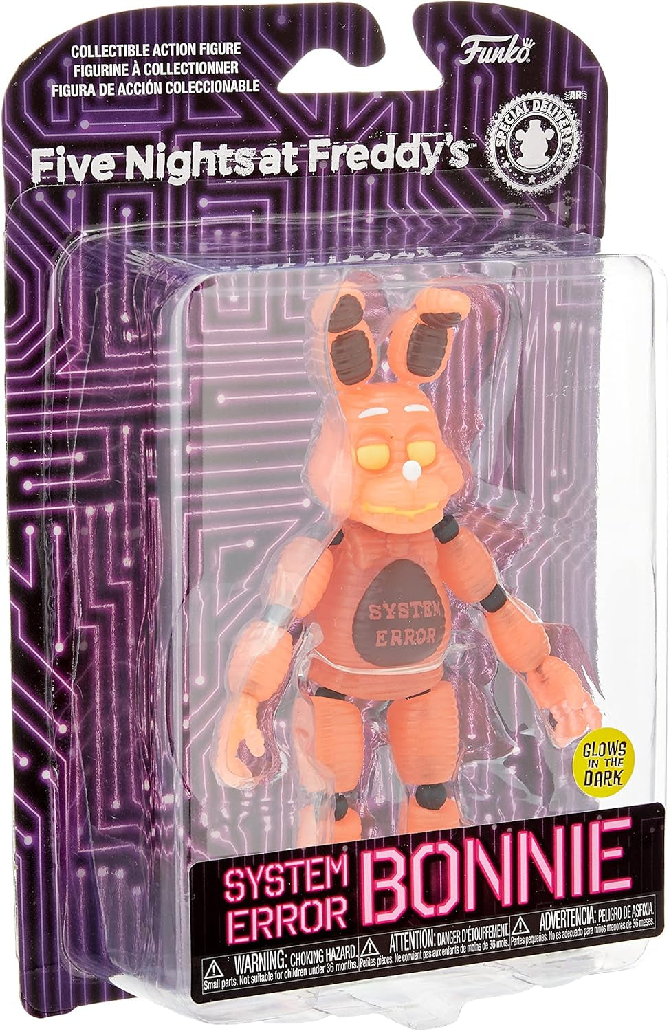 Pop! Action Figure: Five Nights at Freddy'S - System Error Bonnie (Glow in the Dark)