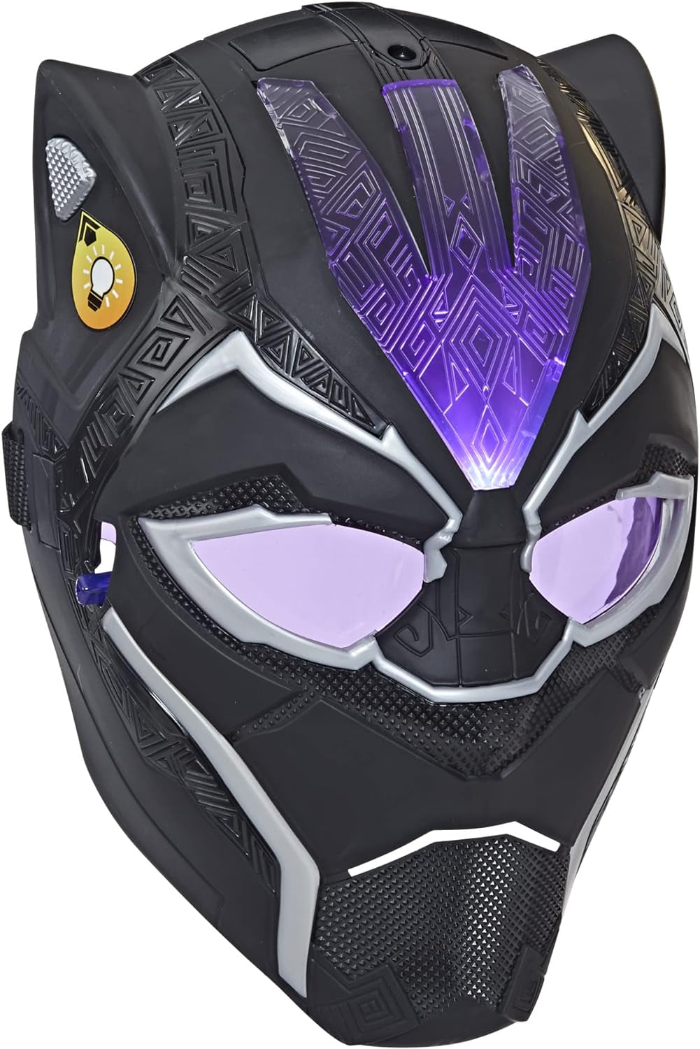 Black Panther Studios Legacy Collection Black Panther Vibranium Power FX Mask Roleplay Toy, Toys for Kids Ages 5 and Up