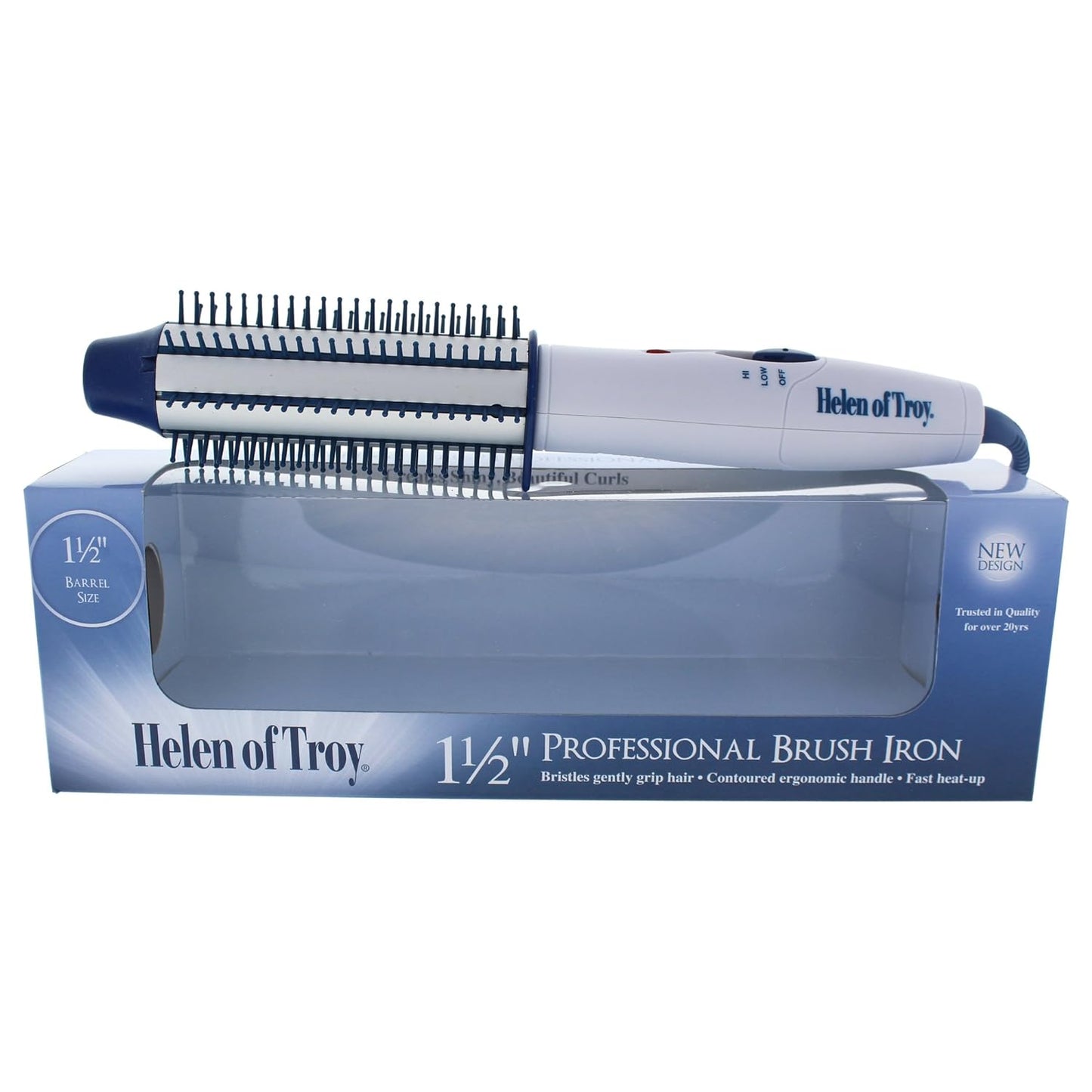 1514 Brush Iron, White, 1 1/2 Inches Barrel