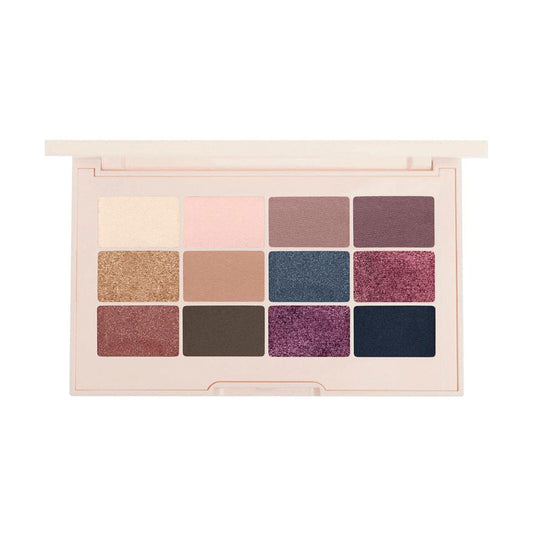 Spring Time in Paris Eyeshadow Palette, Men & Women, 12 Matte, Metallic & Satin Shades, Crease Resistant Formula, Dermatologist Tested, Cruelty, Gluten, Paraben & Talc Free, Multicolor, 5.1 Oz