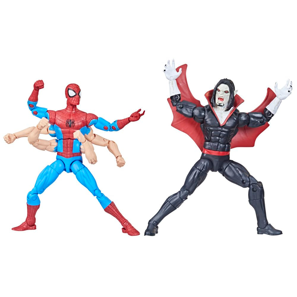 The Amazing Spider-Man Marvel Legends Pack 2 Figurines Spider-Man & Morbius 15 Cm