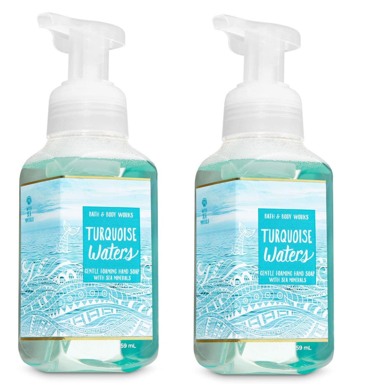 Gentle Foaming Hand Soap in Turquoise Waters (2 Pack)