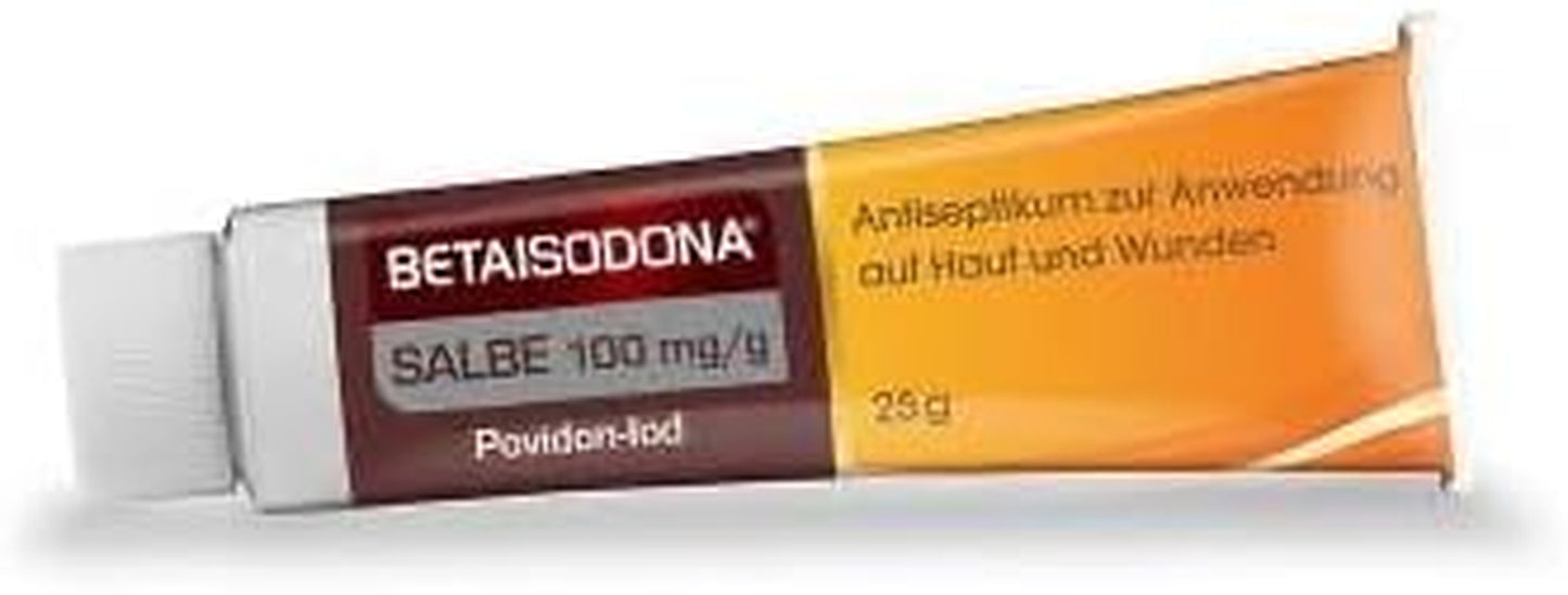 Povidone-Iodine Wound Antiseptic Ointment, without Alcohol,Does Not Burn 25G/0,88 Oz. (Pack of 1)