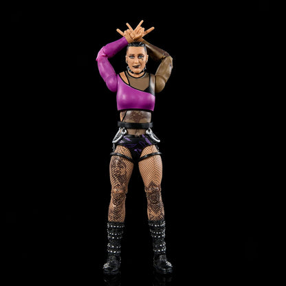 WWE Rhea Ripley Elite Collection Action Figures, Deluxe Articulation & Life-Like Detail with Iconic Accessories, 6 In