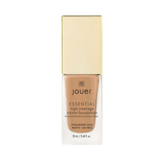 Essential High Coverage Crème Foundation - Available in 50 Shades for All Skin Tones - Healthy Ingredients - Paraben, Gluten & Cruelty Free - Vegan Friendly