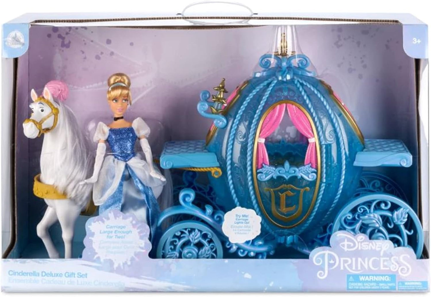 Disney Cinderella and Carriage Deluxe Gift Play Set