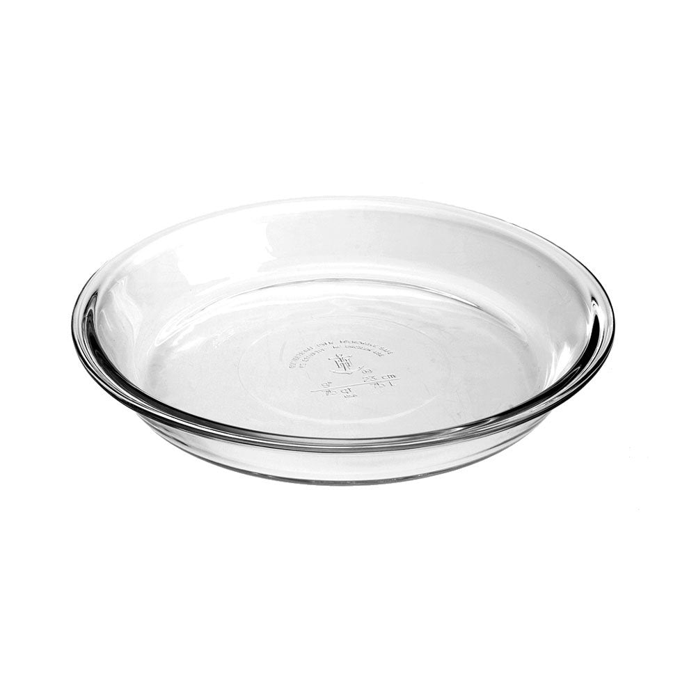 Oven Basics Pie Plate Glass, 9", Clear