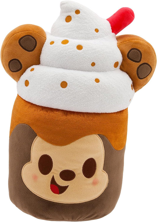 Store Official Munchlings Plush: 16-Inch Mickey Mouse as Iced Cookie Latte - Classic Couplings Collection - Ultra-Soft & Huggable Toy for Fans & Kids