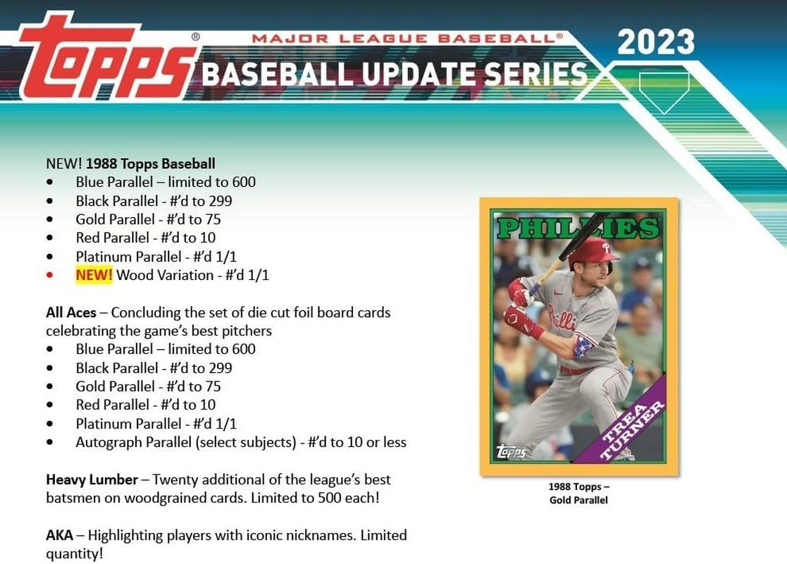 2023  Update Series Baseball Relic Value Blaster Box 84 Cards per Box Superior Sports Investments Exclusive!