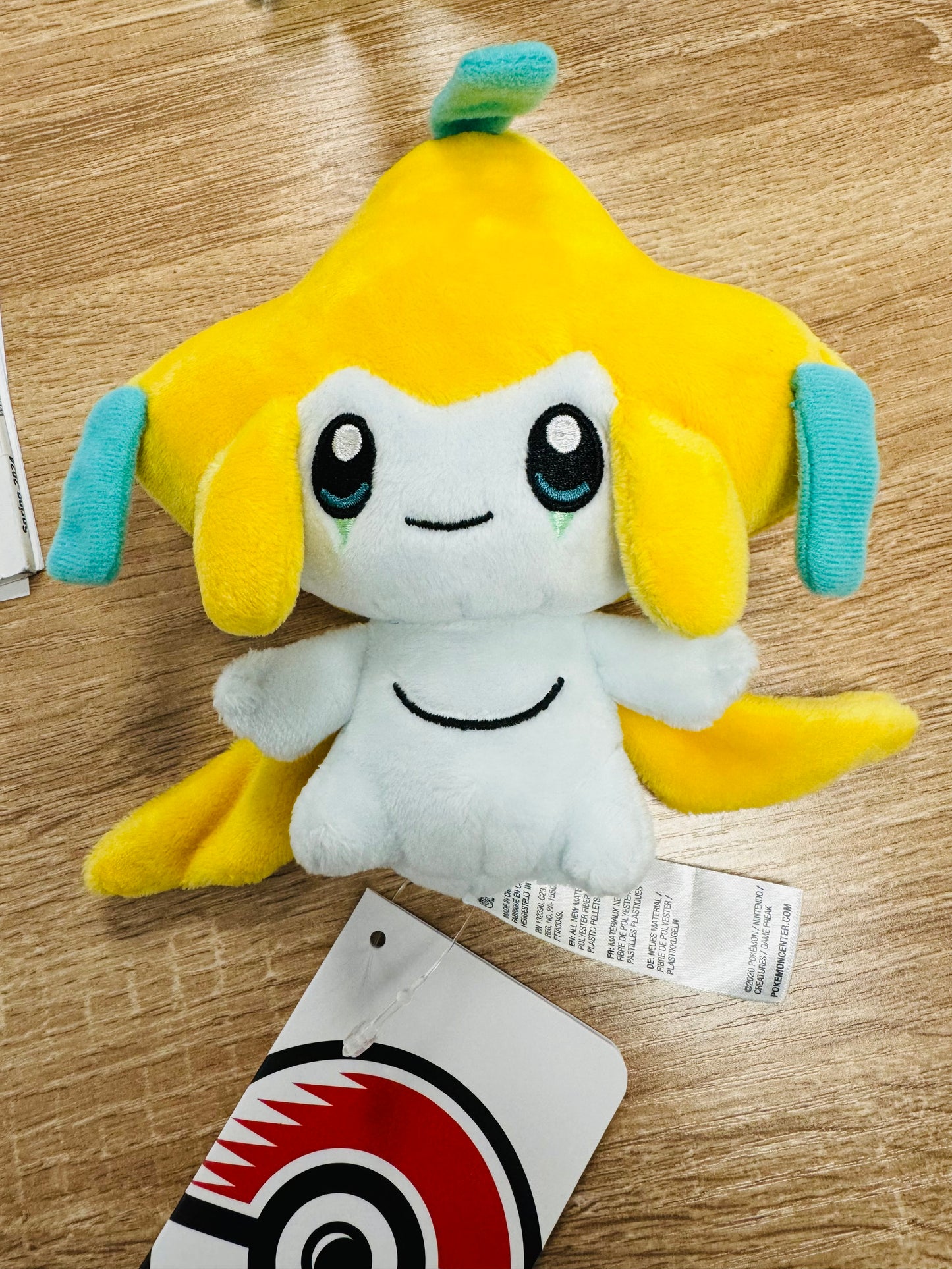 Pokemon Center Original Stuffed Life-Size Jirashi 6.5 Inch