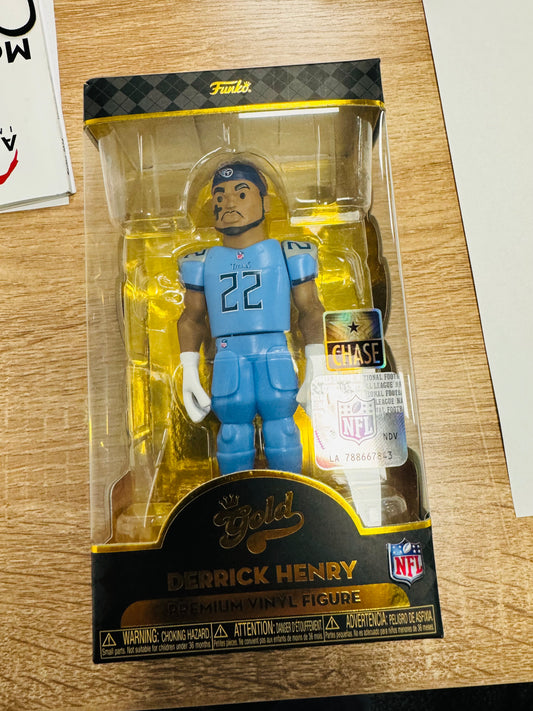 TENNESSEE TITANS NFL FUNKO GOLD 5 INCH VINYL FIGURE | DERRICK HENRY (CHASE)