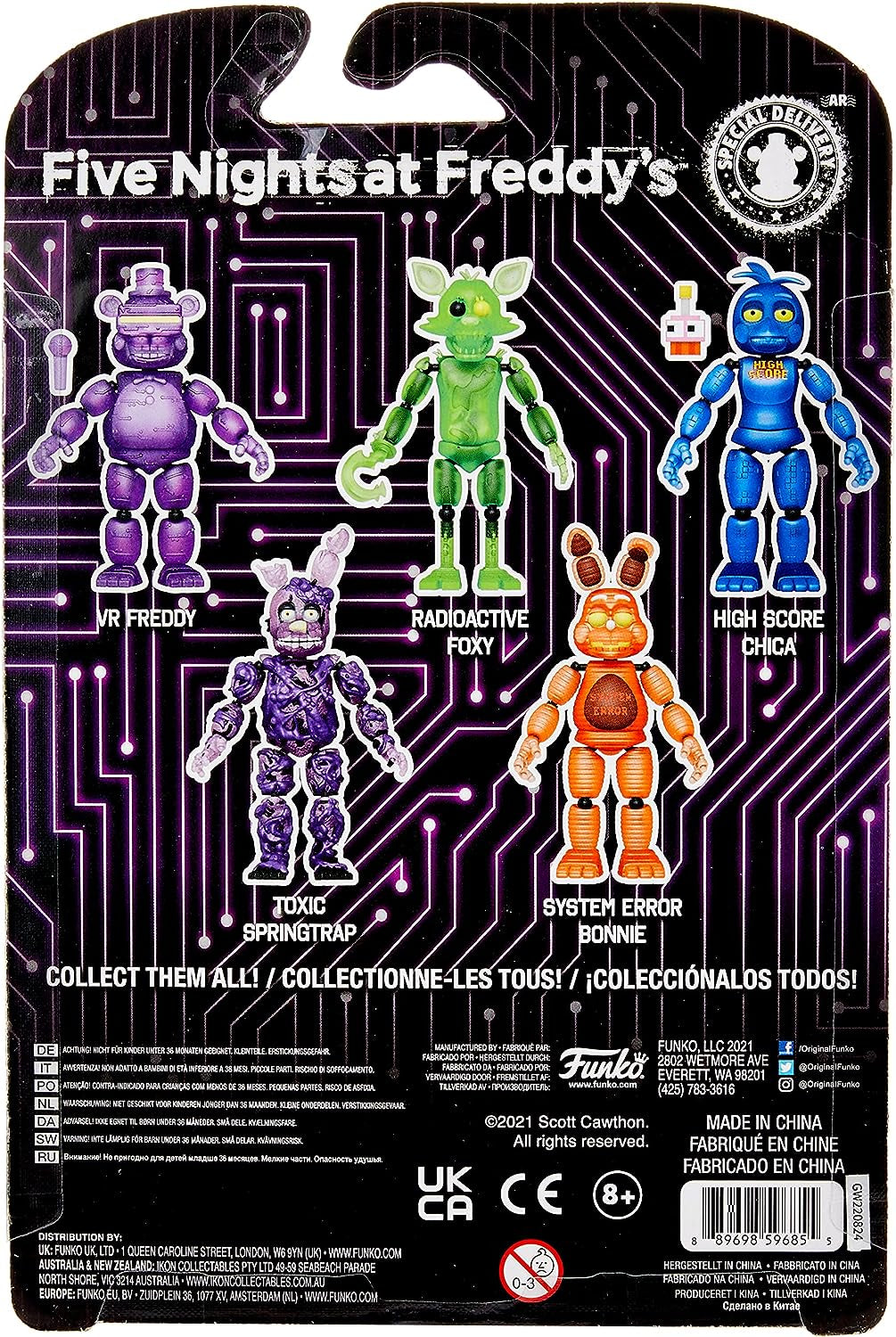 Pop! Action Figure: Five Nights at Freddy'S - System Error Bonnie (Glow in the Dark)