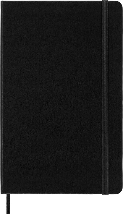 Classic Notebook, Large, Ruled, Black, Hard Cover (5 X 8.25)