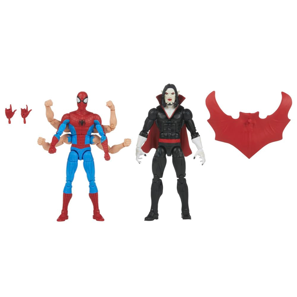 The Amazing Spider-Man Marvel Legends Pack 2 Figurines Spider-Man & Morbius 15 Cm