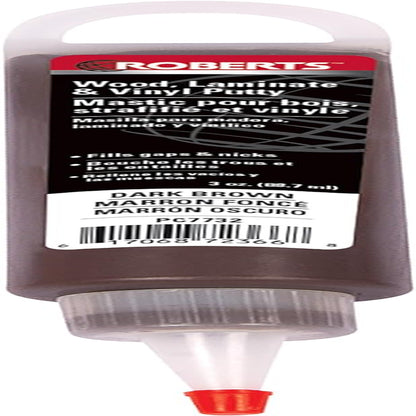 Repair Putty for Wood, Laminate and Vinyl - Dark Brown (3 Oz.)