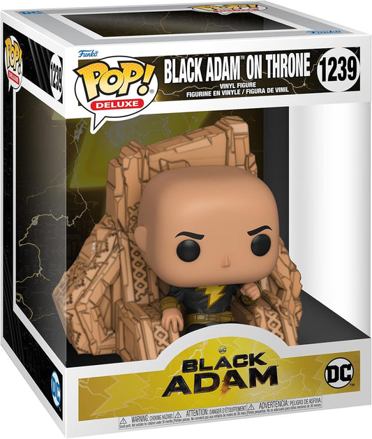 Pop! Movies: Black Adam - Black Adam on Throne