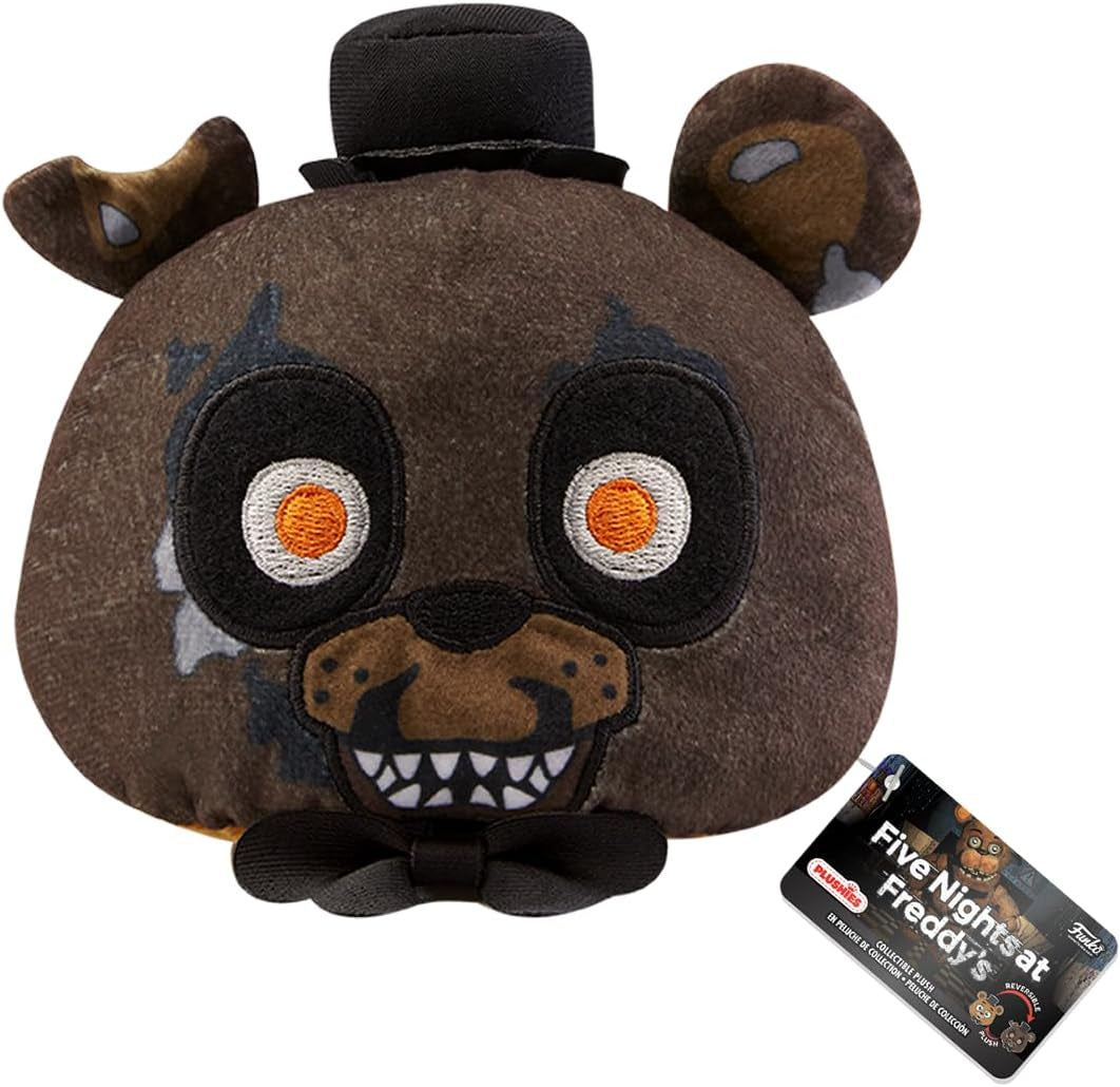 Plush: Five Nights at Freddy'S Reversible Heads - Freddy 4"