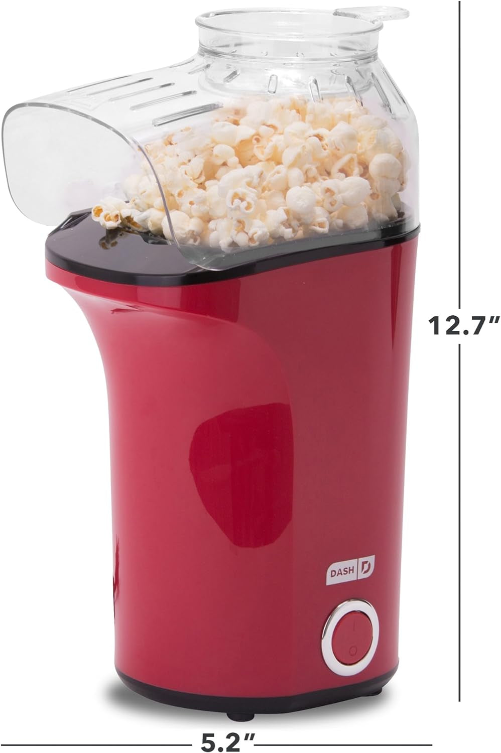 DAPP150GBRD04  Popcorn Machine, Red