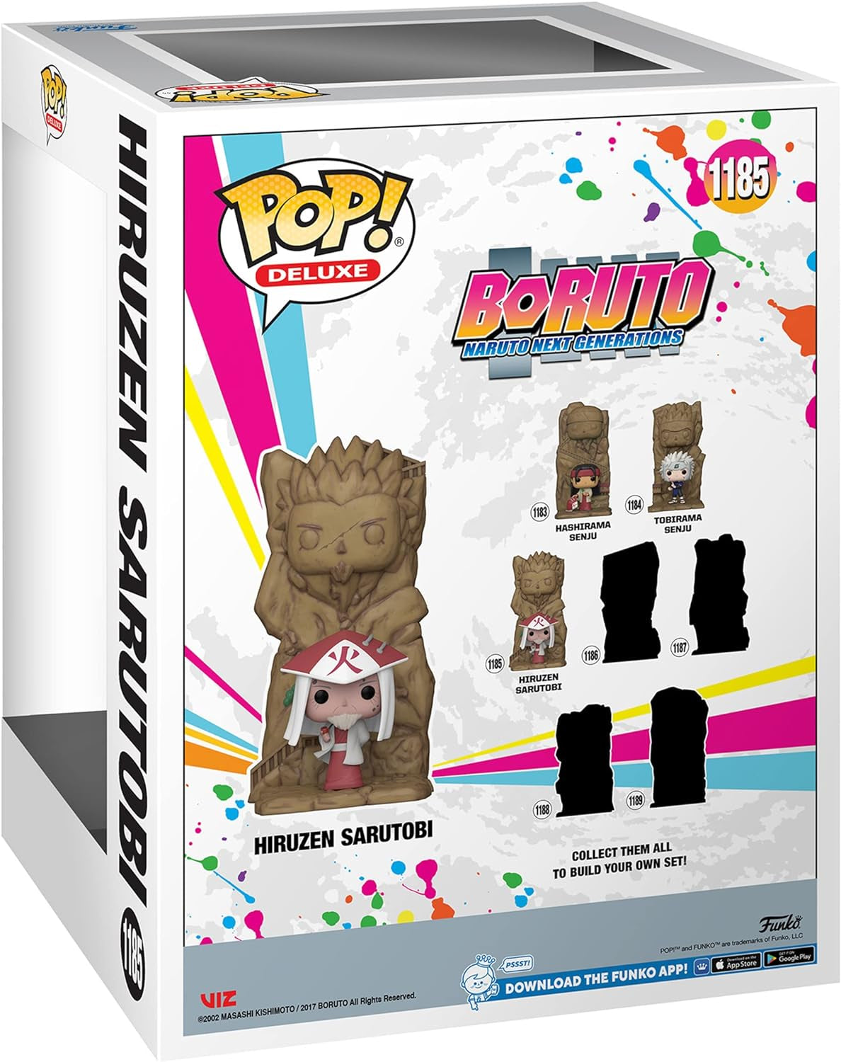 POP! Deluxe Boruto: Naruto Next Generations Hiruzen Sarutobi Vinyl Figure