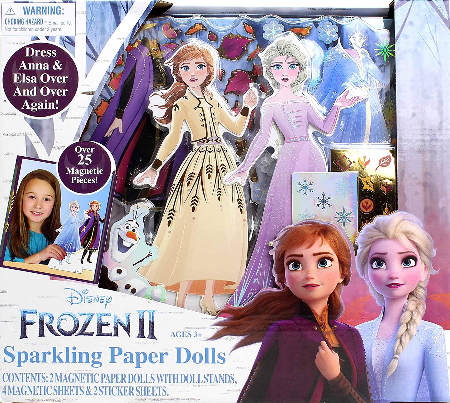 Frozen 2 Sparkling Paper Dolls