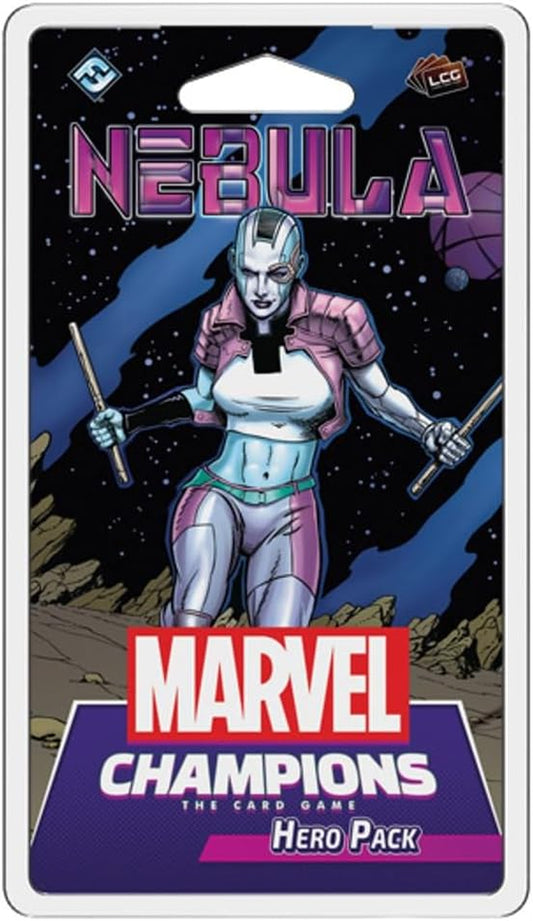 | Marvel Champions: Nebula Hero Pack | Card Game | Ages 14+ | 1-4 Players | 60 Minutes Playing Time Multicolor FFGMC22