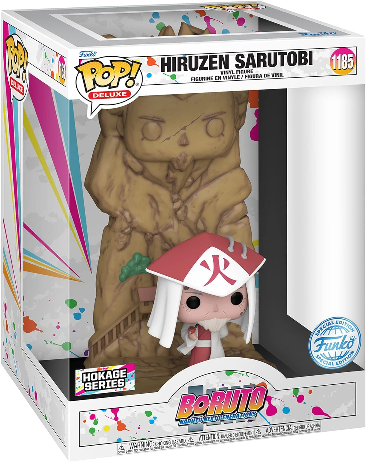 POP! Deluxe Boruto: Naruto Next Generations Hiruzen Sarutobi Vinyl Figure